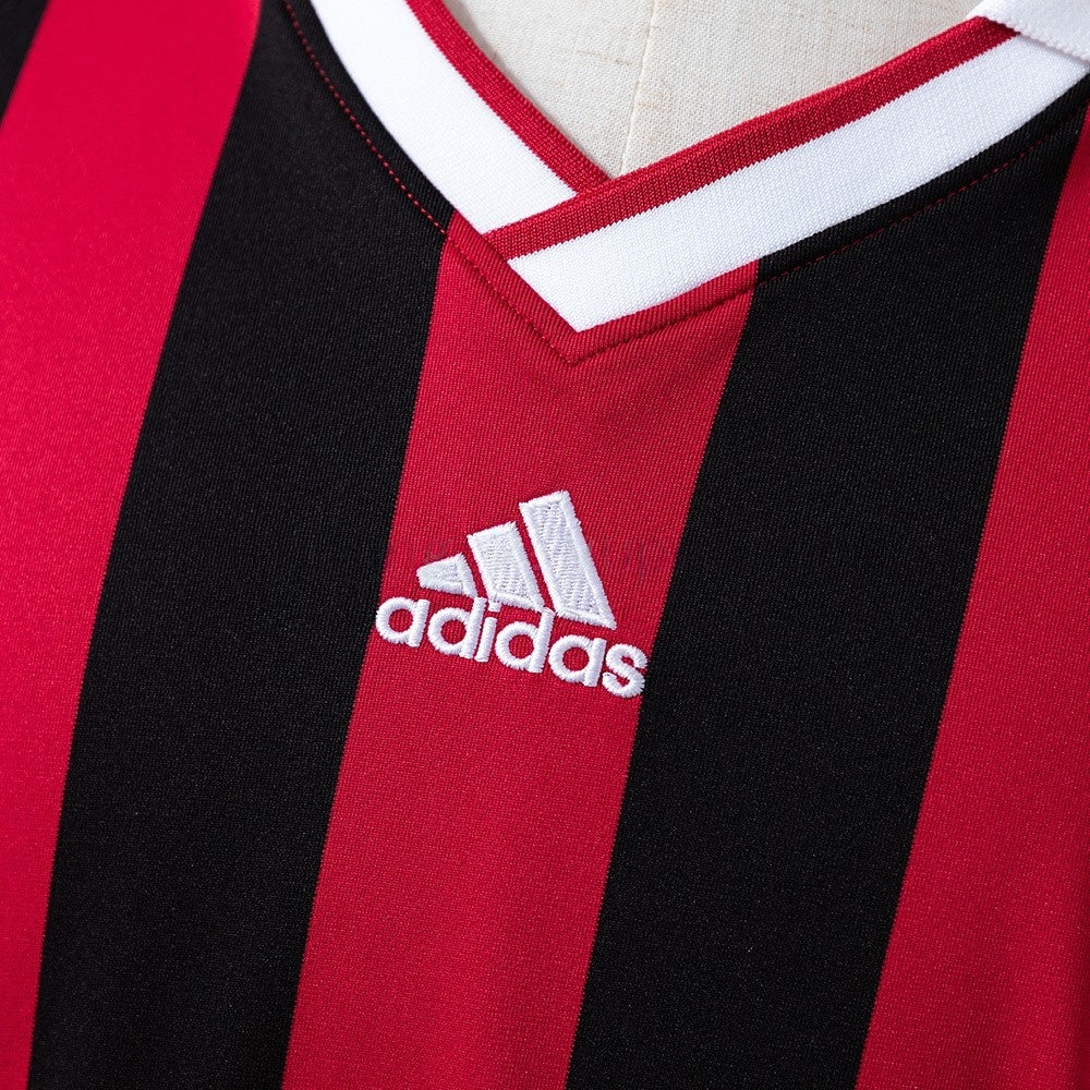 AC Milan Jersey 2013 2014 Retro Home Football Kit Long product image 4