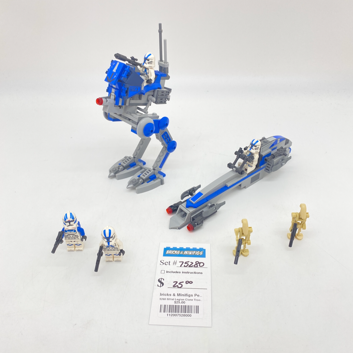 75280 501st Legion Clone Troopers (U) product image 1, provided for visual reference and product detail review