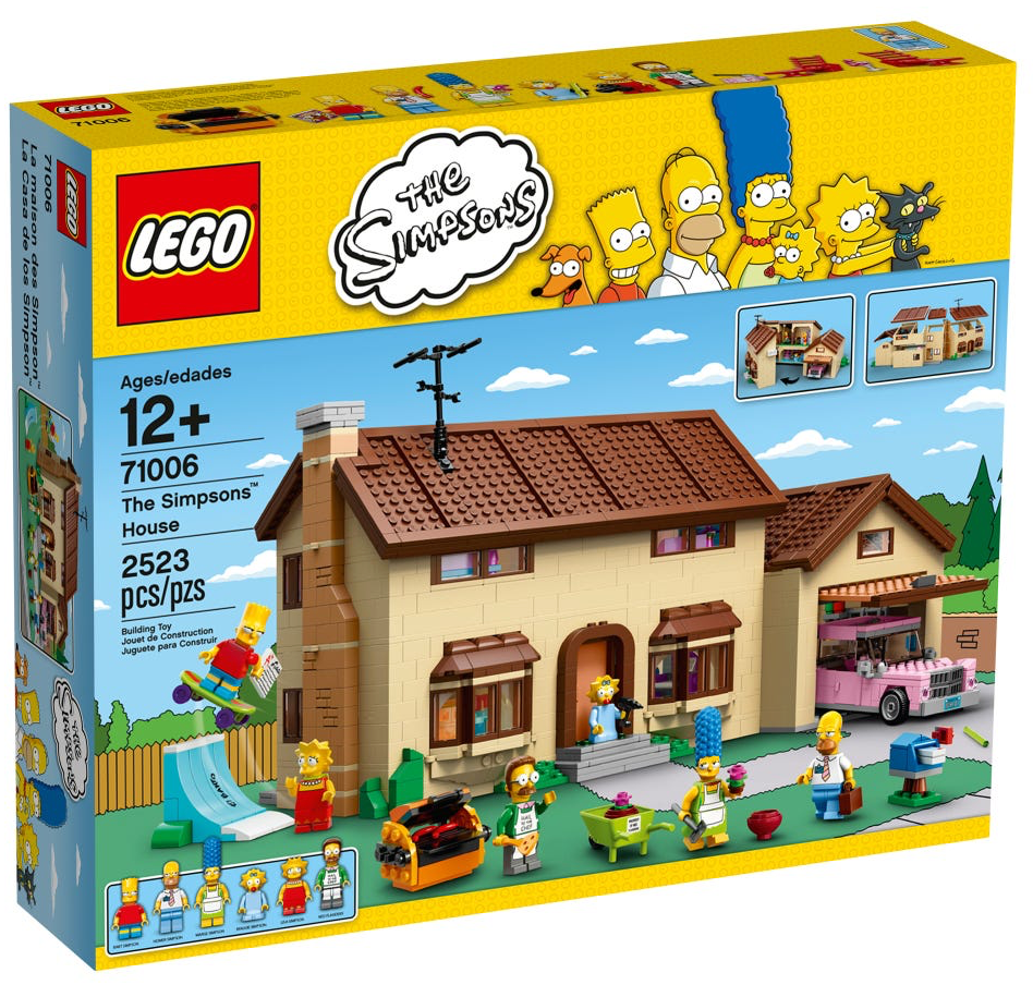 71006 The Simpsons House product image 1, provided for visual reference and product detail review