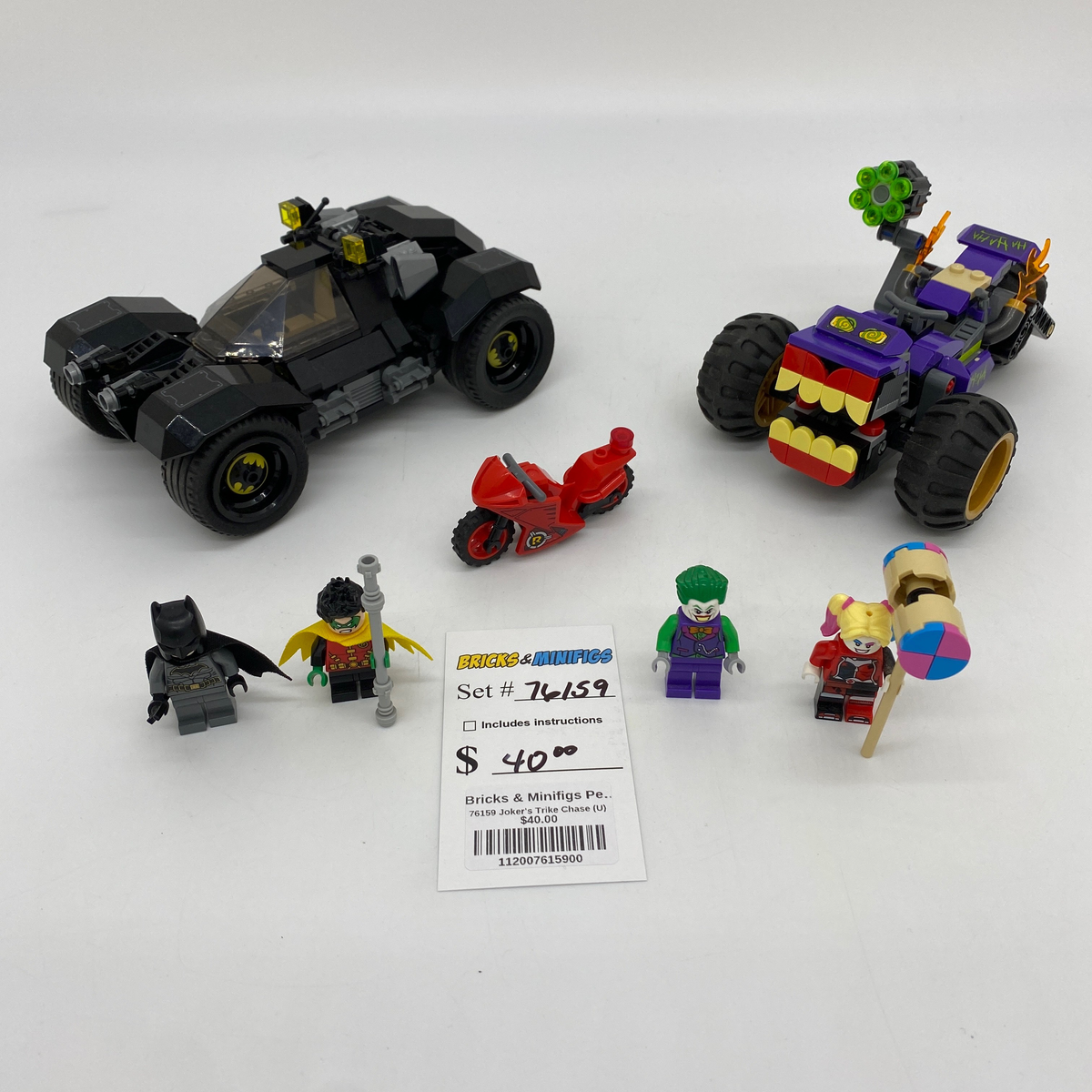 76159 Joker's Trike Chase (U) product image 1, provided for visual reference and product detail review