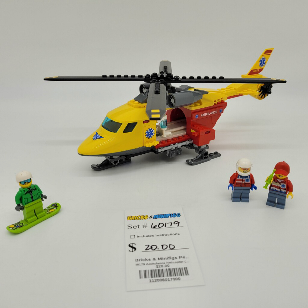60179 Ambulance Helicopter (U) product image 1, provided for visual reference and product detail review