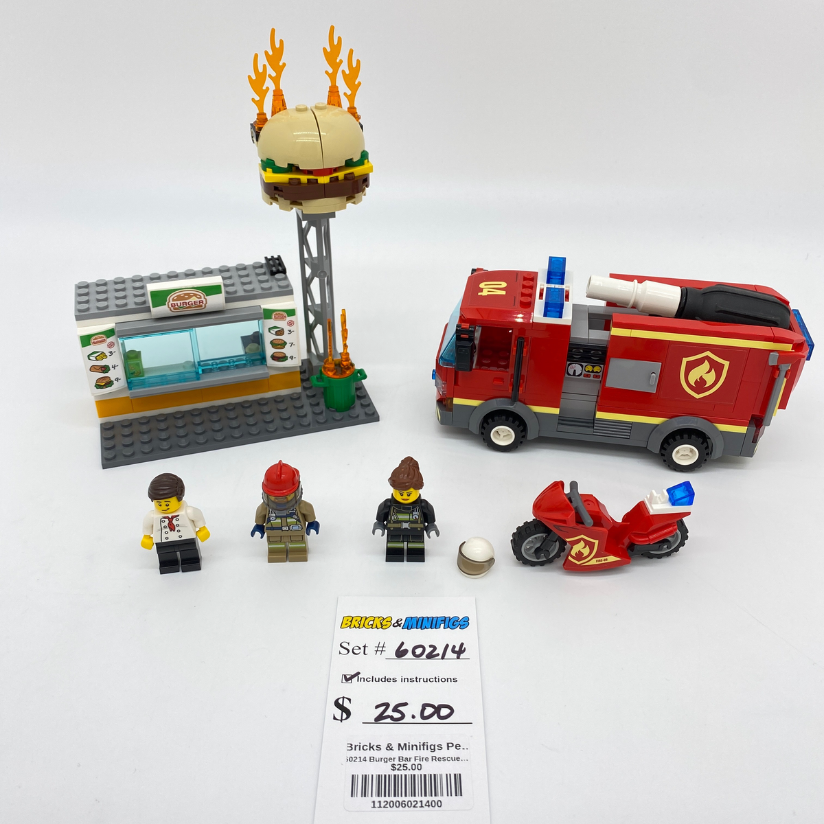 60214 Burger Bar Fire Rescue (U) product image 1, provided for visual reference and product detail review
