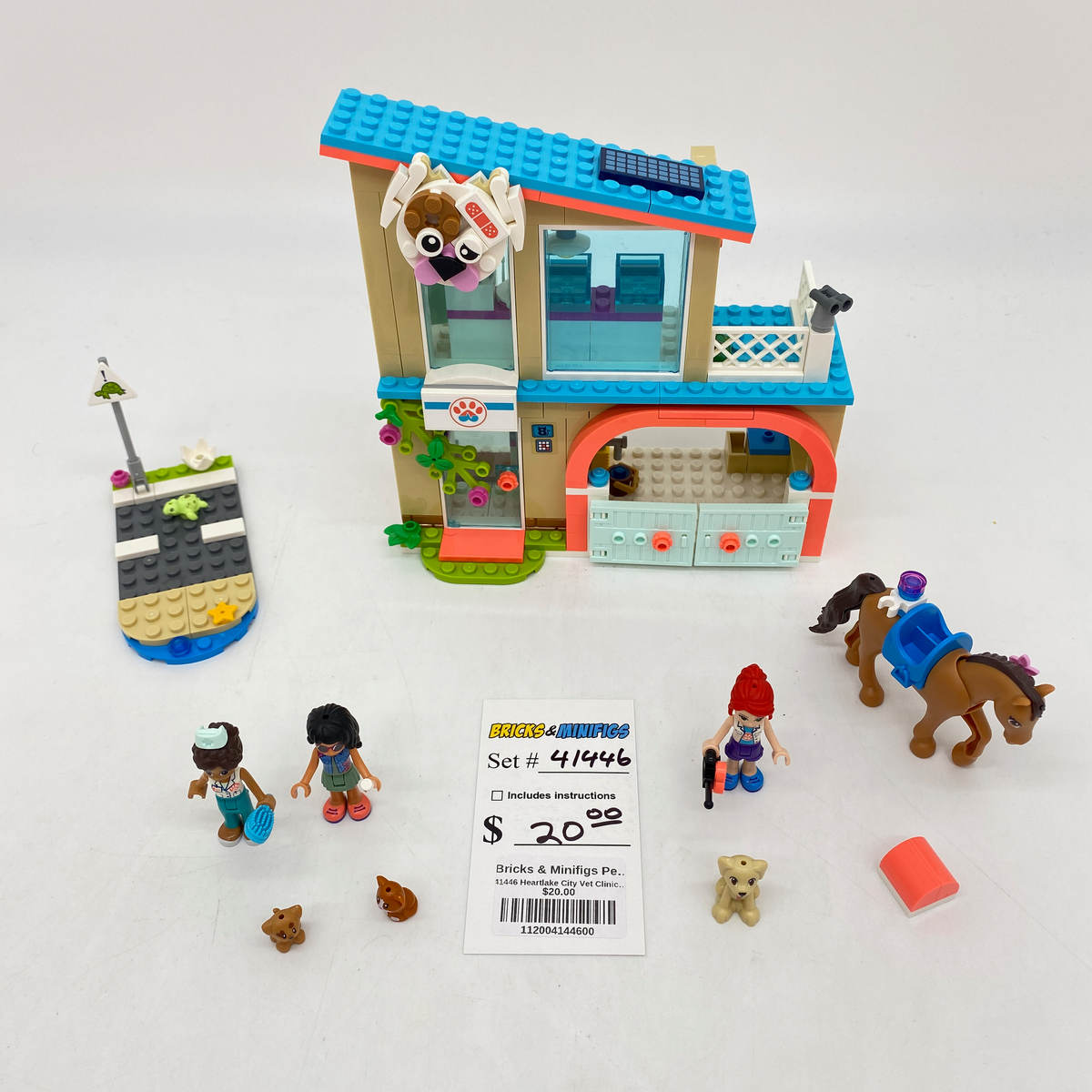 41446 Heartlake City Vet Clinic (U) product image 1, provided for visual reference and product detail review