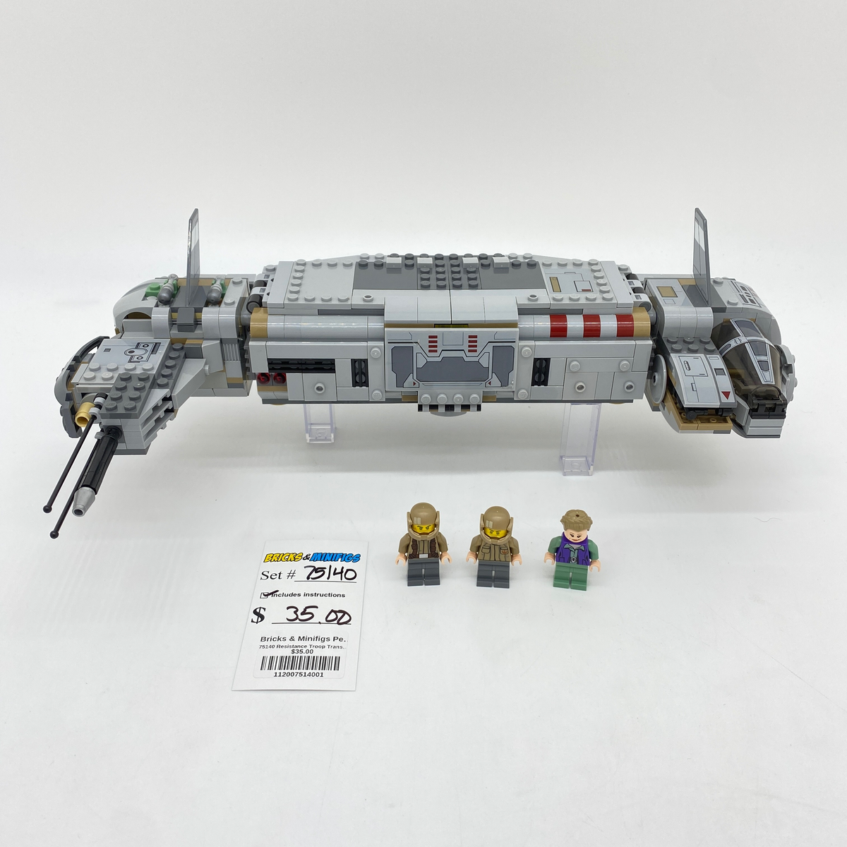 75140 Resistance Troop Transporter (U1) product image 1, provided for visual reference and product detail review