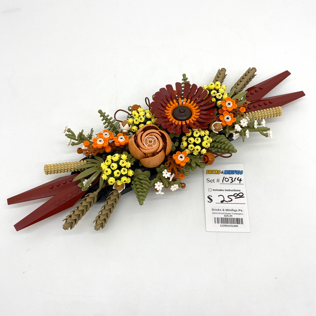 10314 Dried Flower Centerpiece (U) product image 1, provided for visual reference and product detail review