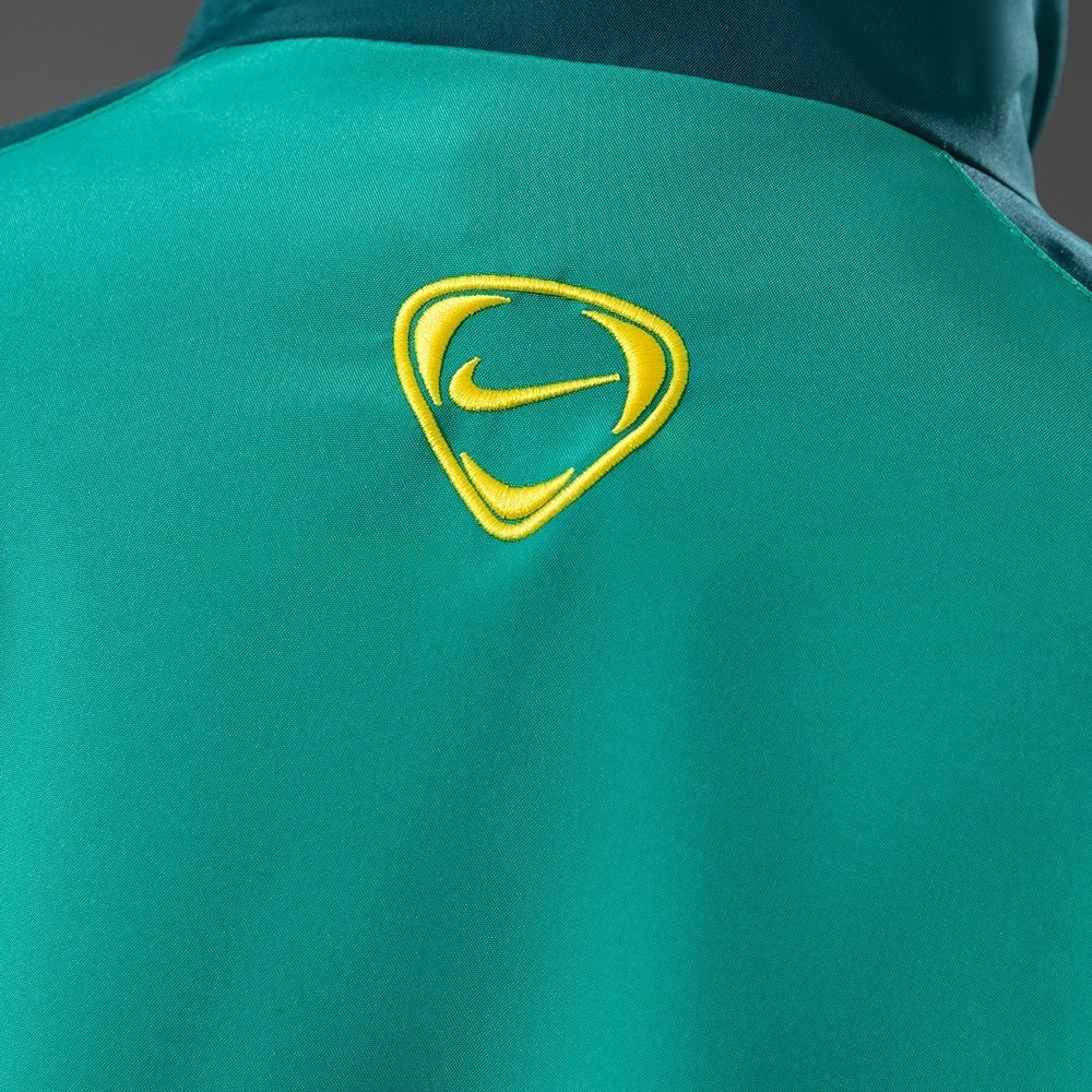 Brazil Windbreaker 2010 Green Football Soccer Jacket product image 3