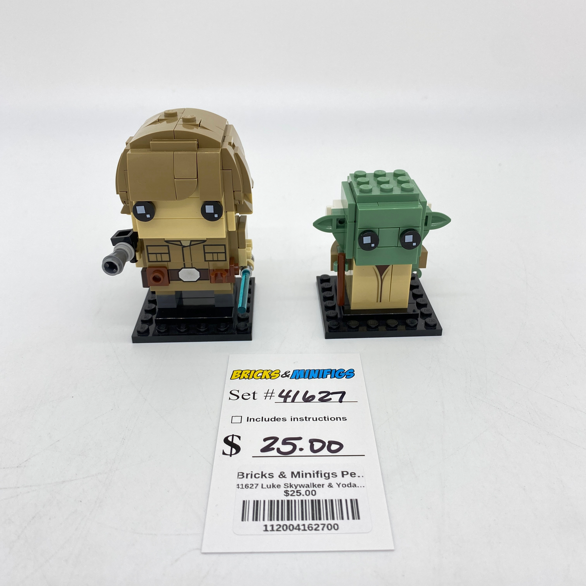 41627 Luke Skywalker & Yoda (U) product image 1, provided for visual reference and product detail review