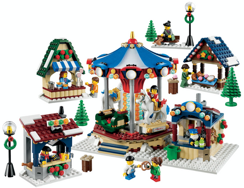 10235 Winter Village Market product image 2, provided for visual reference and product detail review