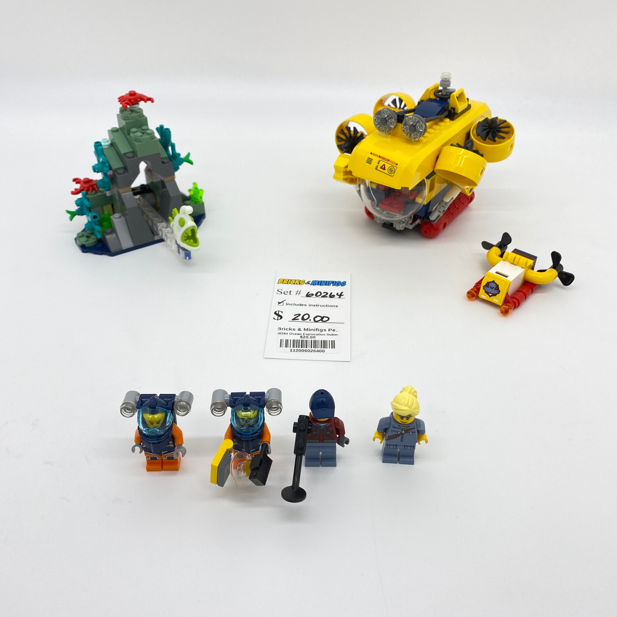 60264 Ocean Exploration Submarine (U) product image 1, provided for visual reference and product detail review