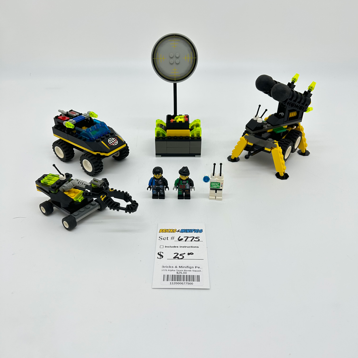 6775 Alpha Team Bomb Squad (U) product image 1, provided for visual reference and product detail review