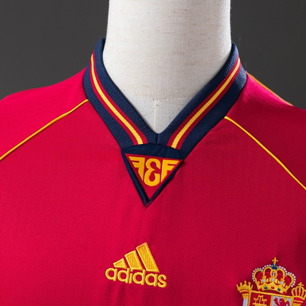 Spain Jersey 1998 Home Retro Football Kit product image 5
