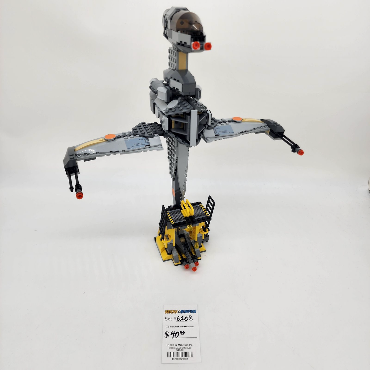 6208 B-wing Fighter (U2) product image 1, provided for visual reference and product detail review