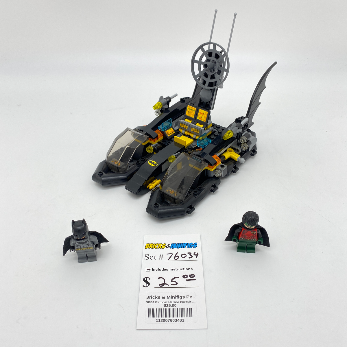 76034 Batboat Harbor Pursuit (U1) product image 1, provided for visual reference and product detail review