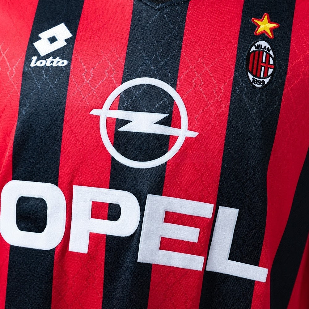 AC Milan Jersey 1995-96 Home Retro Football Kit product image 8