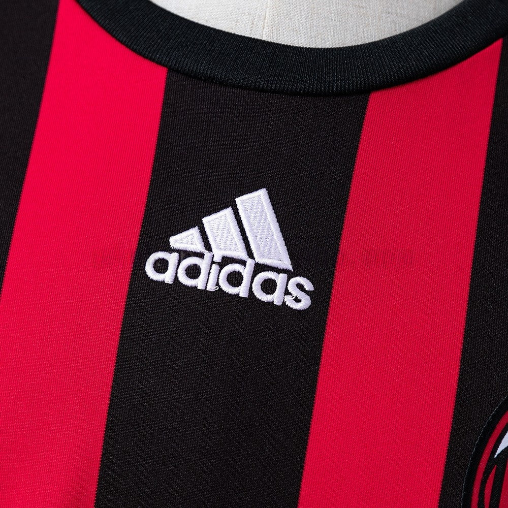 AC Milan Jersey 2008-09 Home Retro Football Kit Long Sleeves product image 4