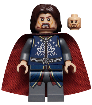Aragorn (Dark Red and Black Cape) product image 1, provided for visual reference and product detail review