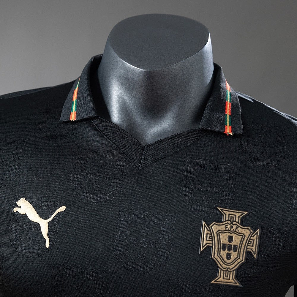 Player Version Portugal Black Jersey 2025/26 Home Football product image 2