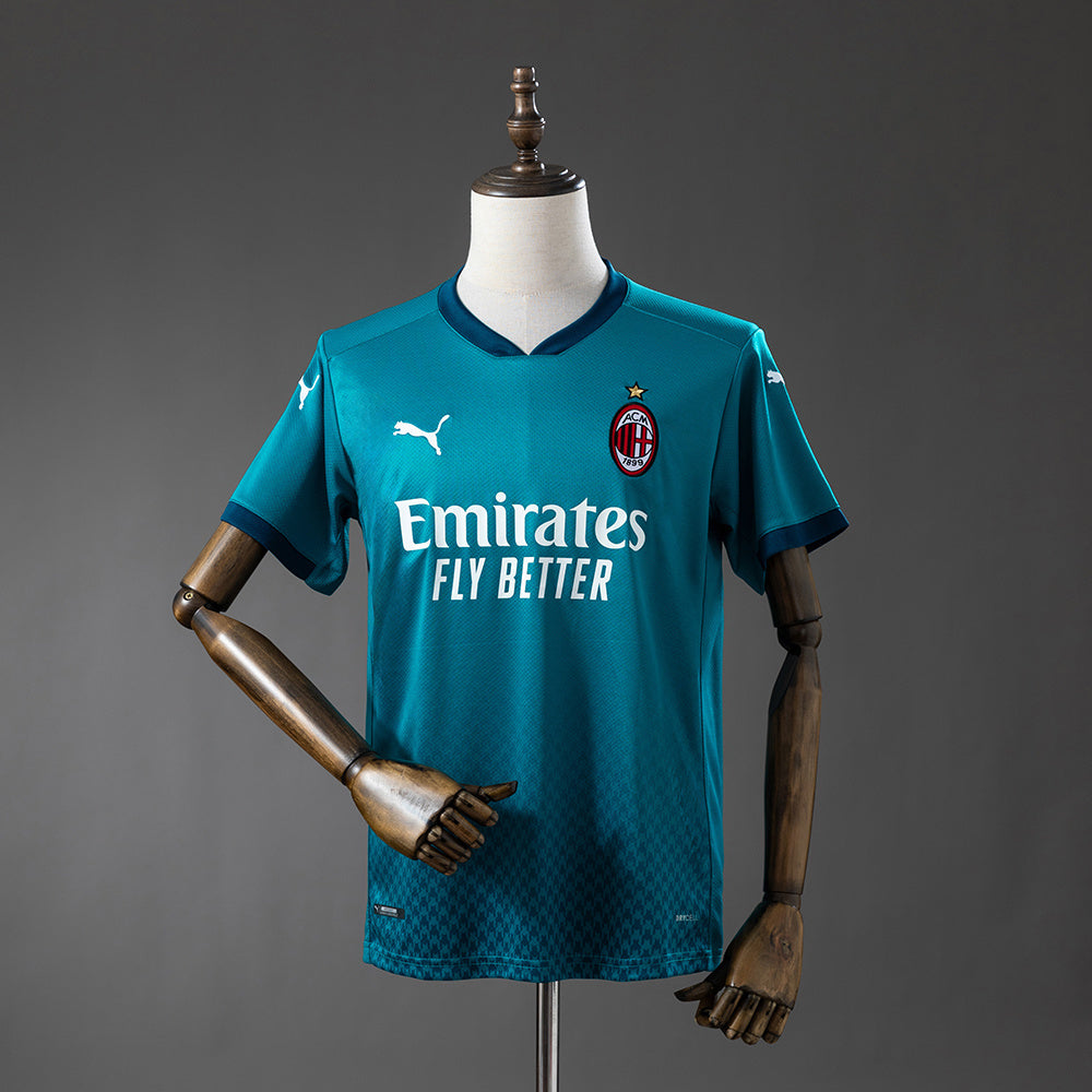 AC Milan Third Jersey 2020-21 Retro Football Kit Soccer product image 1
