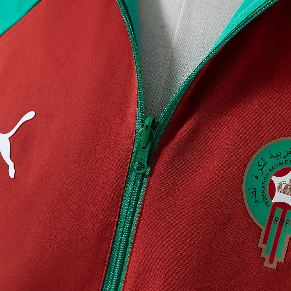 Morocco Windbreaker 2026 Reversible Football Soccer Jacket product image 9