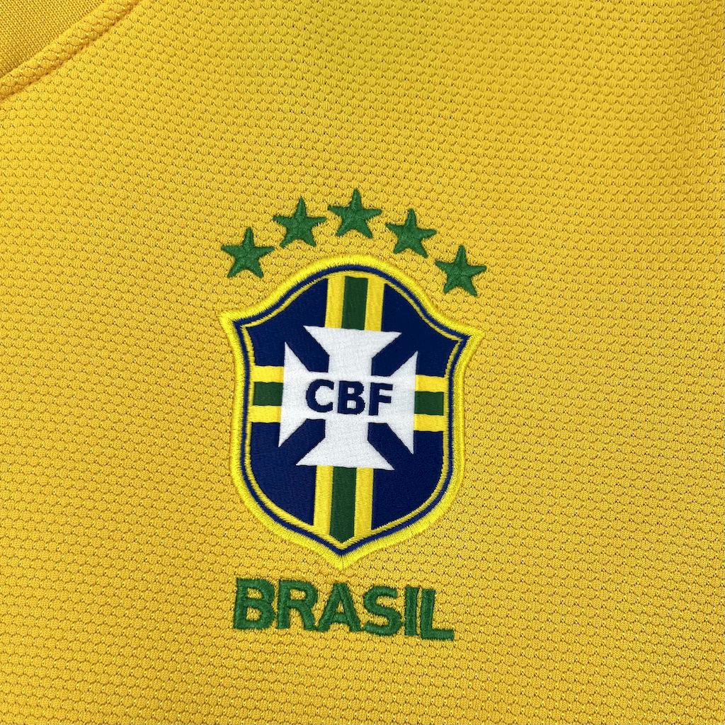 Retro Brazil Jersey 2012 Home Football Kit Soccer product image 5