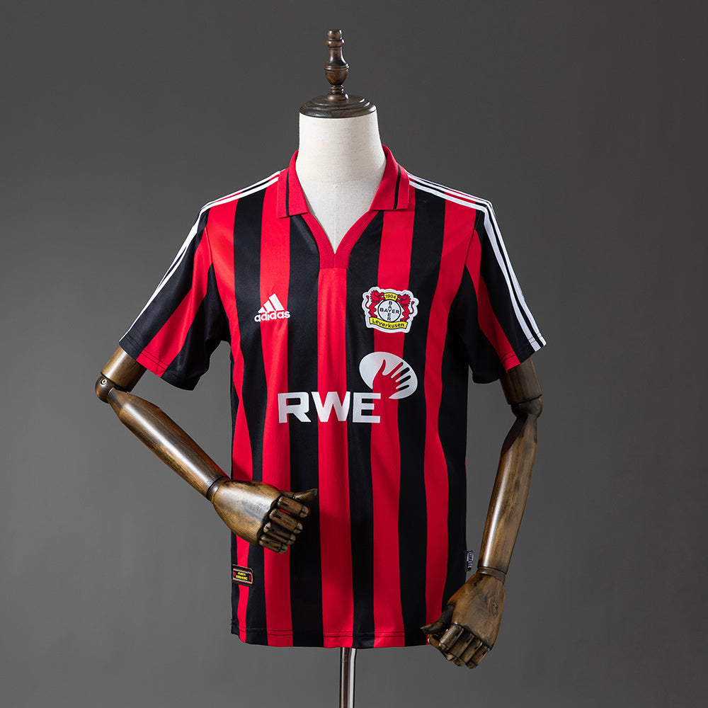 Bayer 04 Leverkusen Jersey 2001-02 Home Retro Football Kit product image 1