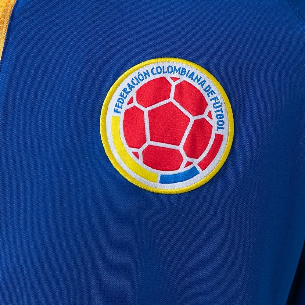 Colombia Windbreaker 1998 Blue Football Soccer Jacket product image 7