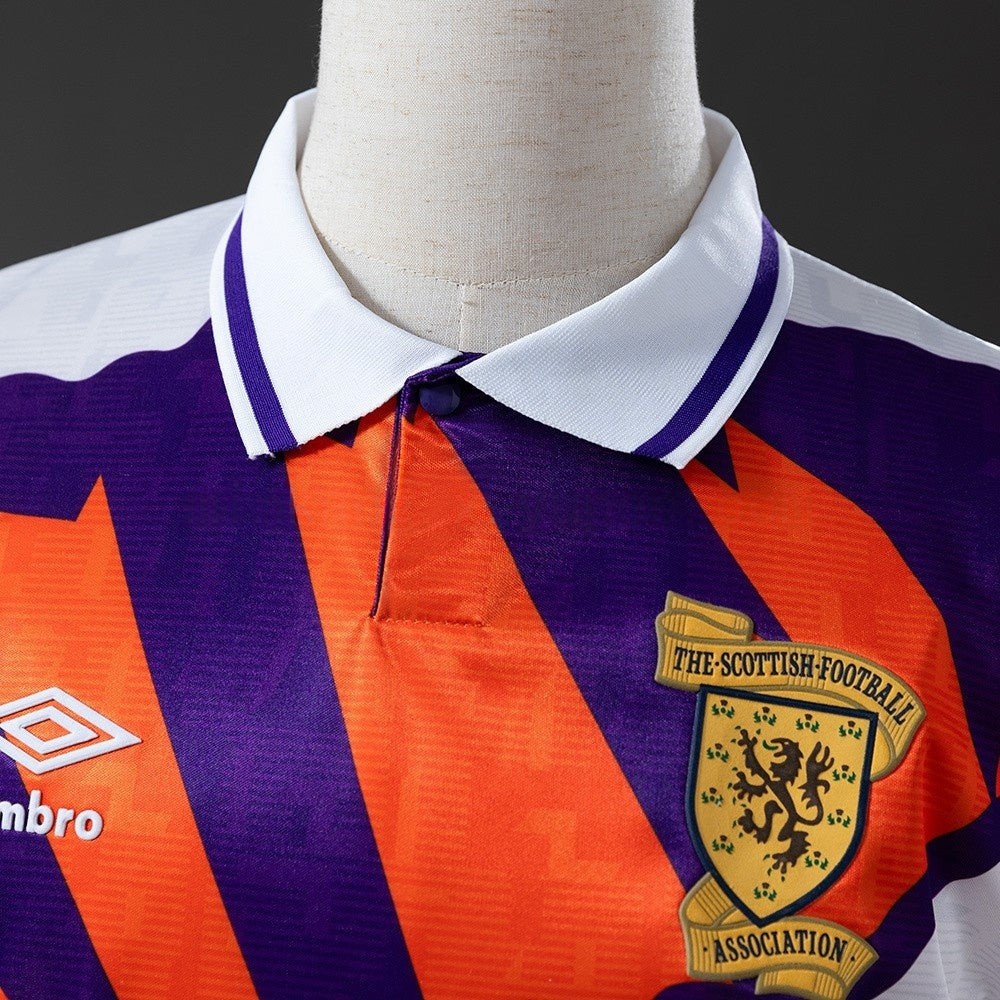 Scotland Jersey 1991-93 Away Retro Football Kit product image 5