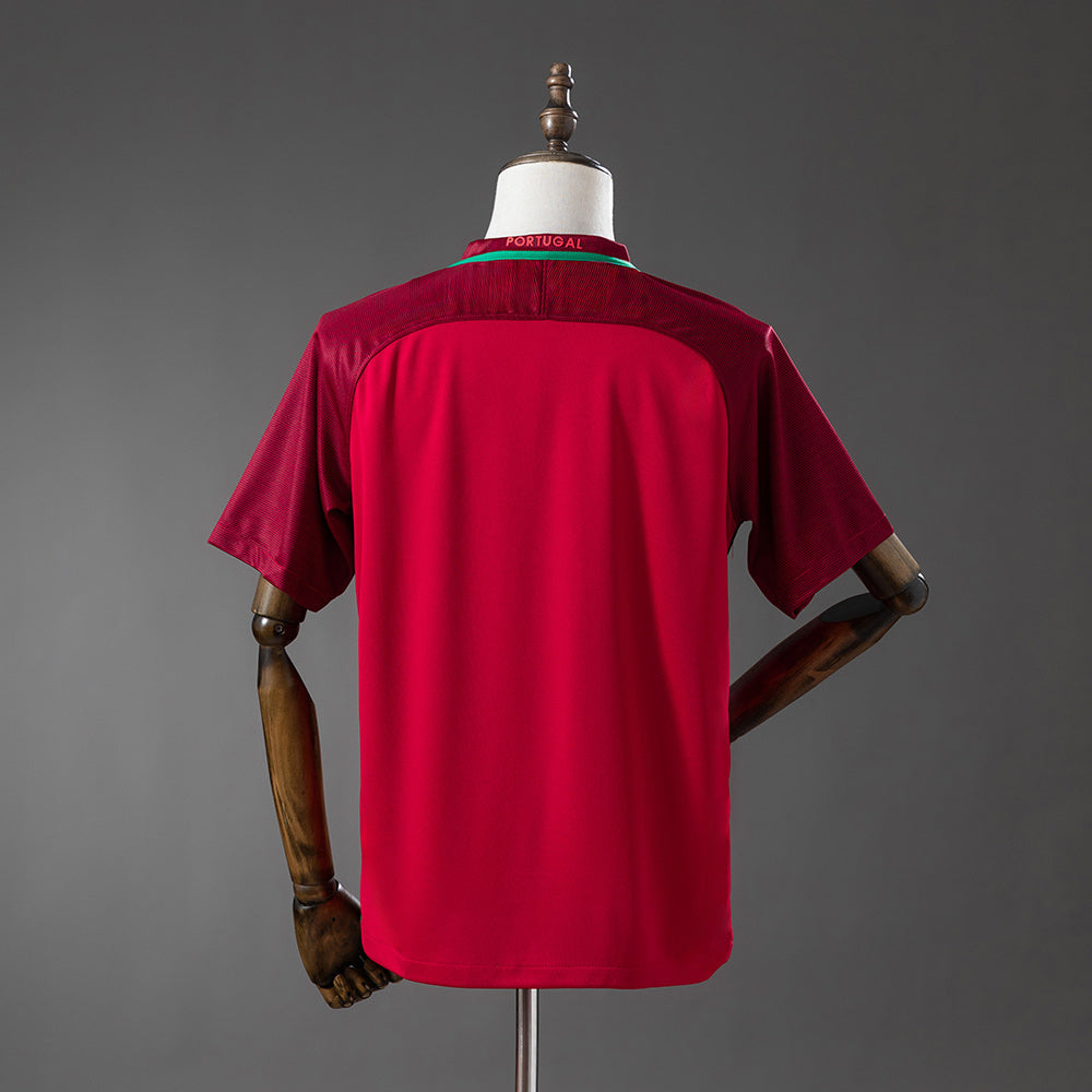Portugal Home Jersey 2018 Retro Football Kit Soccer Shirt product image 2