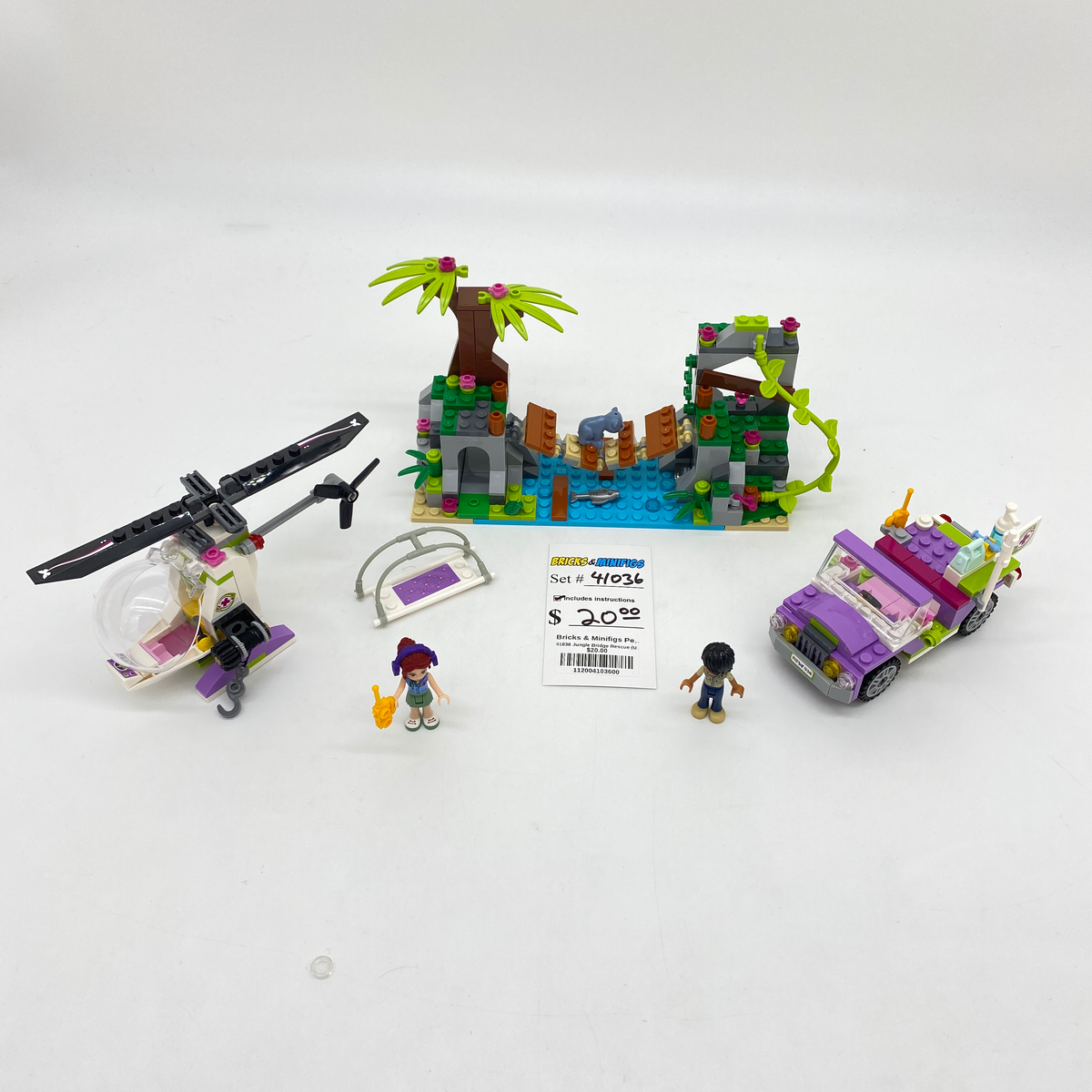 41036 Jungle Bridge Rescue (U) product image 1, provided for visual reference and product detail review