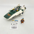 75248 Resistance A-Wing Starfighter (U1) product image 1, provided for visual reference and product detail review