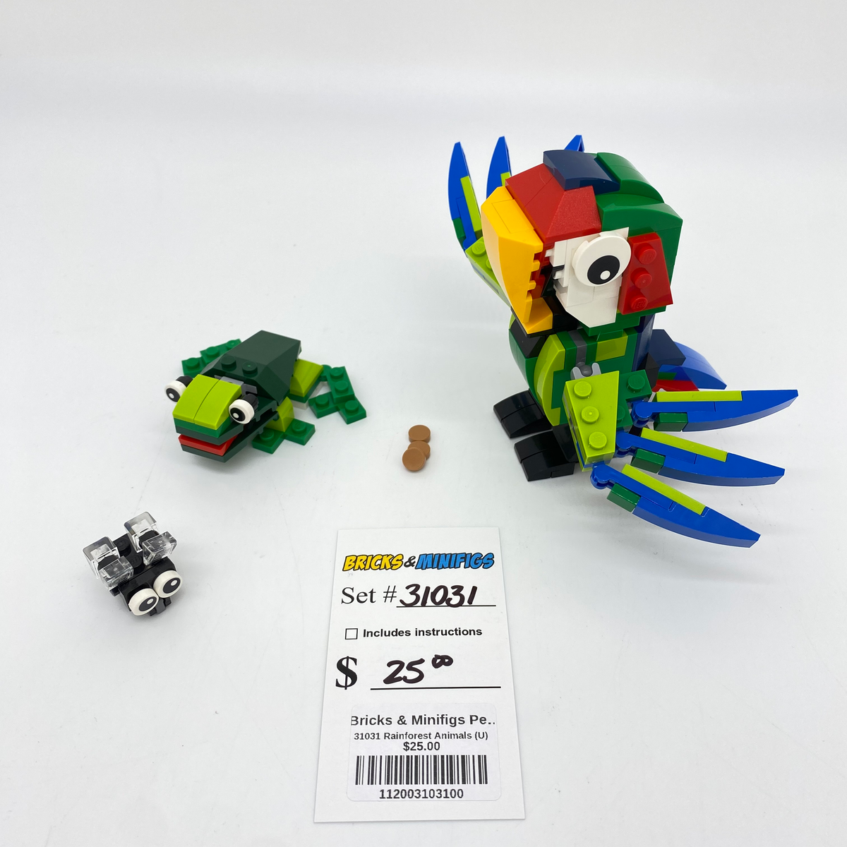 31031 Rainforest Animals (U) product image 1, provided for visual reference and product detail review
