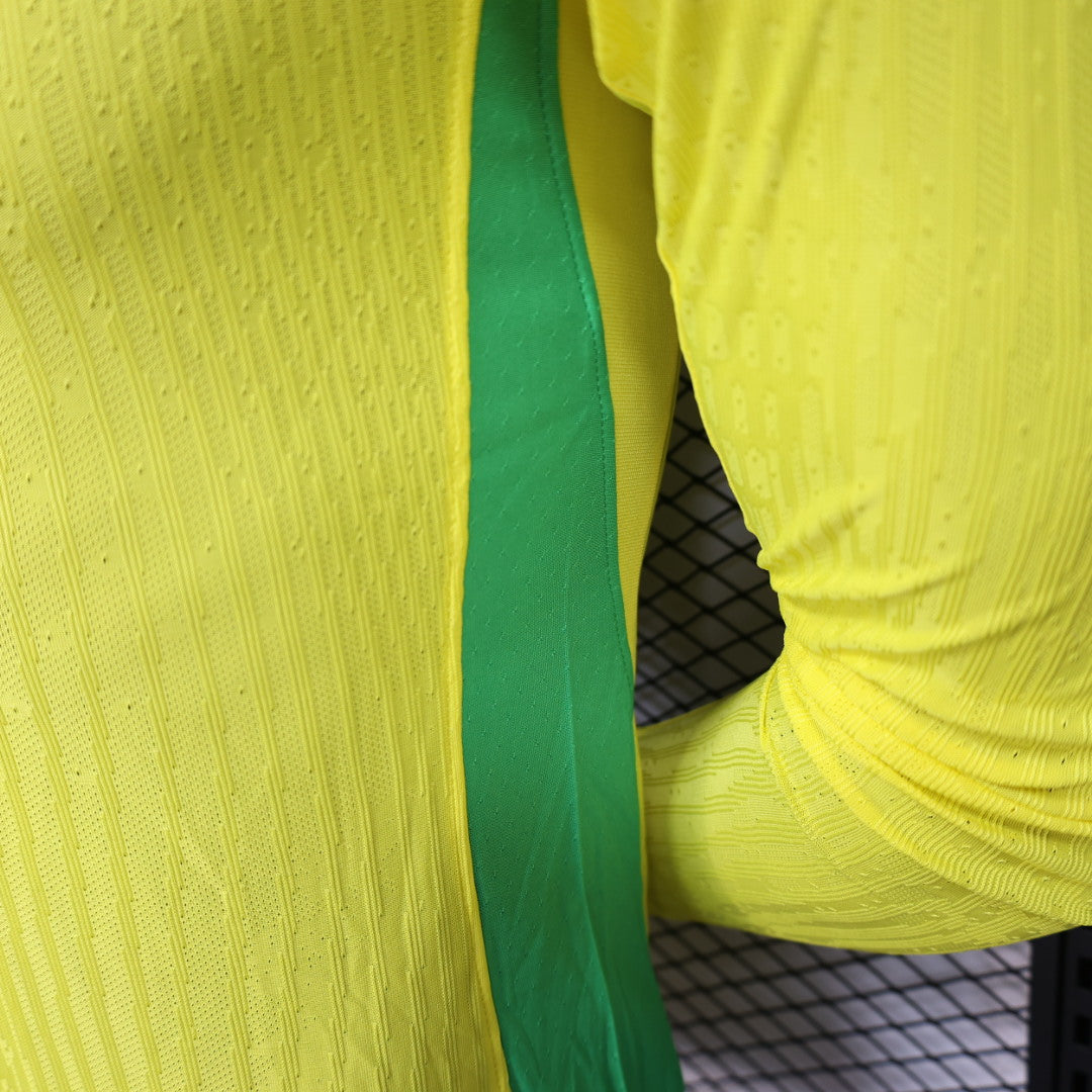 Player Version Brazil Jersey 25/26 Home Long Sleeves product image 6