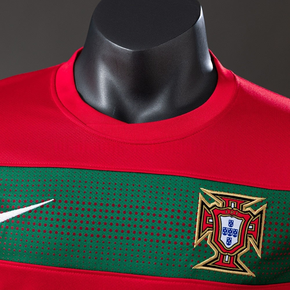Portugal Jersey 2010 Home Retro Football Kit Long Sleeves product image 6