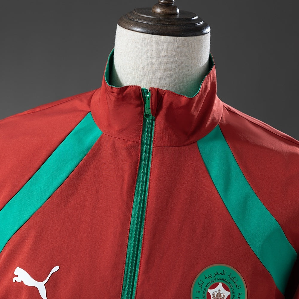 Morocco Windbreaker 2026 Reversible Football Soccer Jacket product image 12
