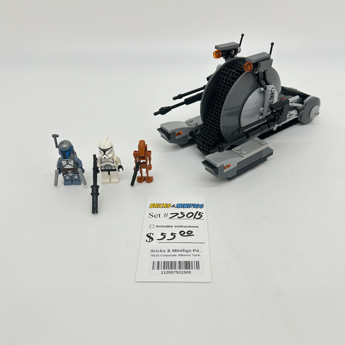 75015 Corporate Alliance Tank Droid (U) product image 1, provided for visual reference and product detail review