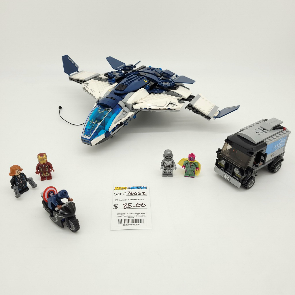 76032 The Avengers Quinjet City Chase (U) product image 1, provided for visual reference and product detail review