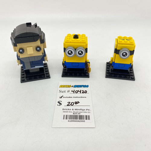 40420 Gru, Stuart and Otto (U) product image 1, provided for visual reference and product detail review