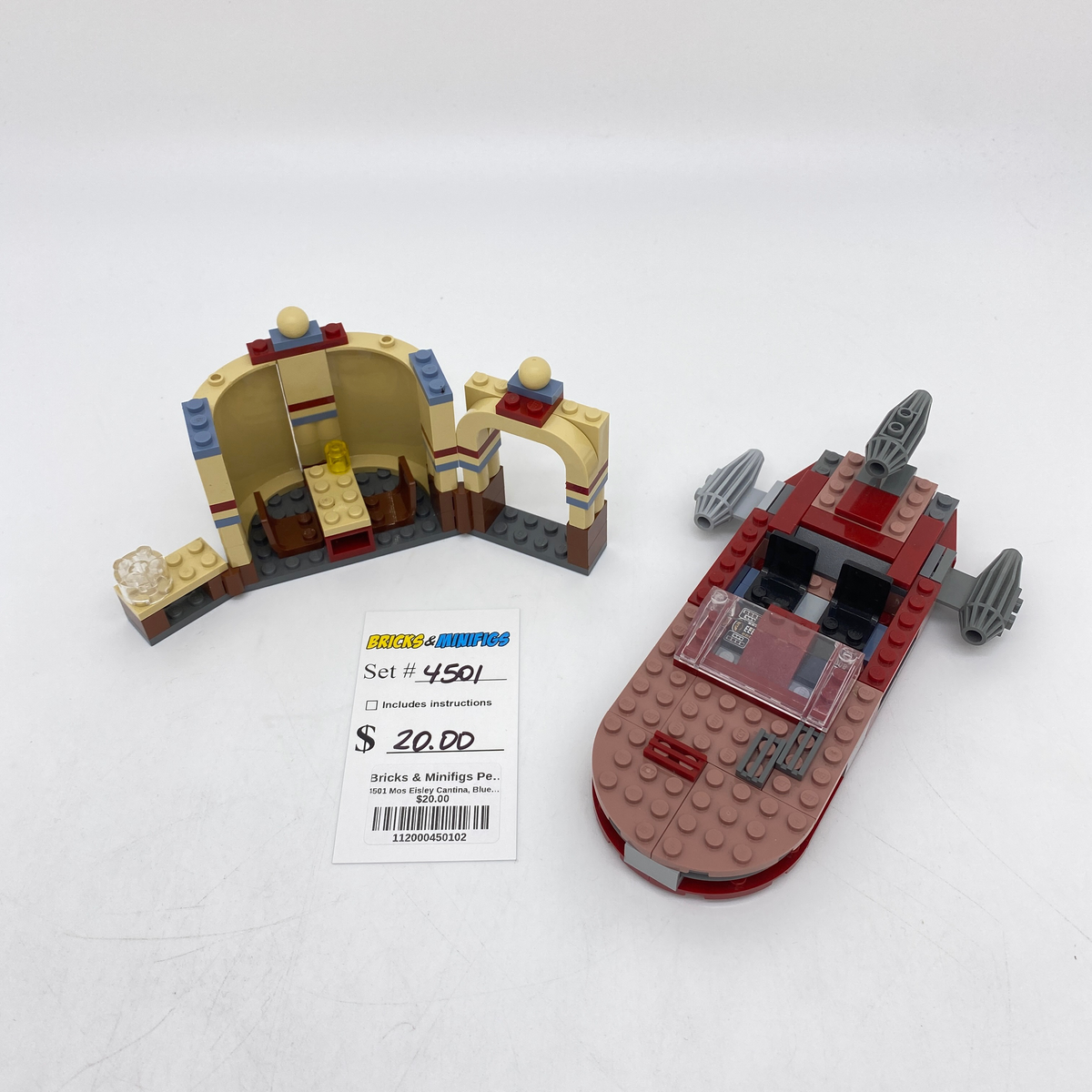 4501 Mos Eisley Cantina, Blue box (U2) product image 1, provided for visual reference and product detail review