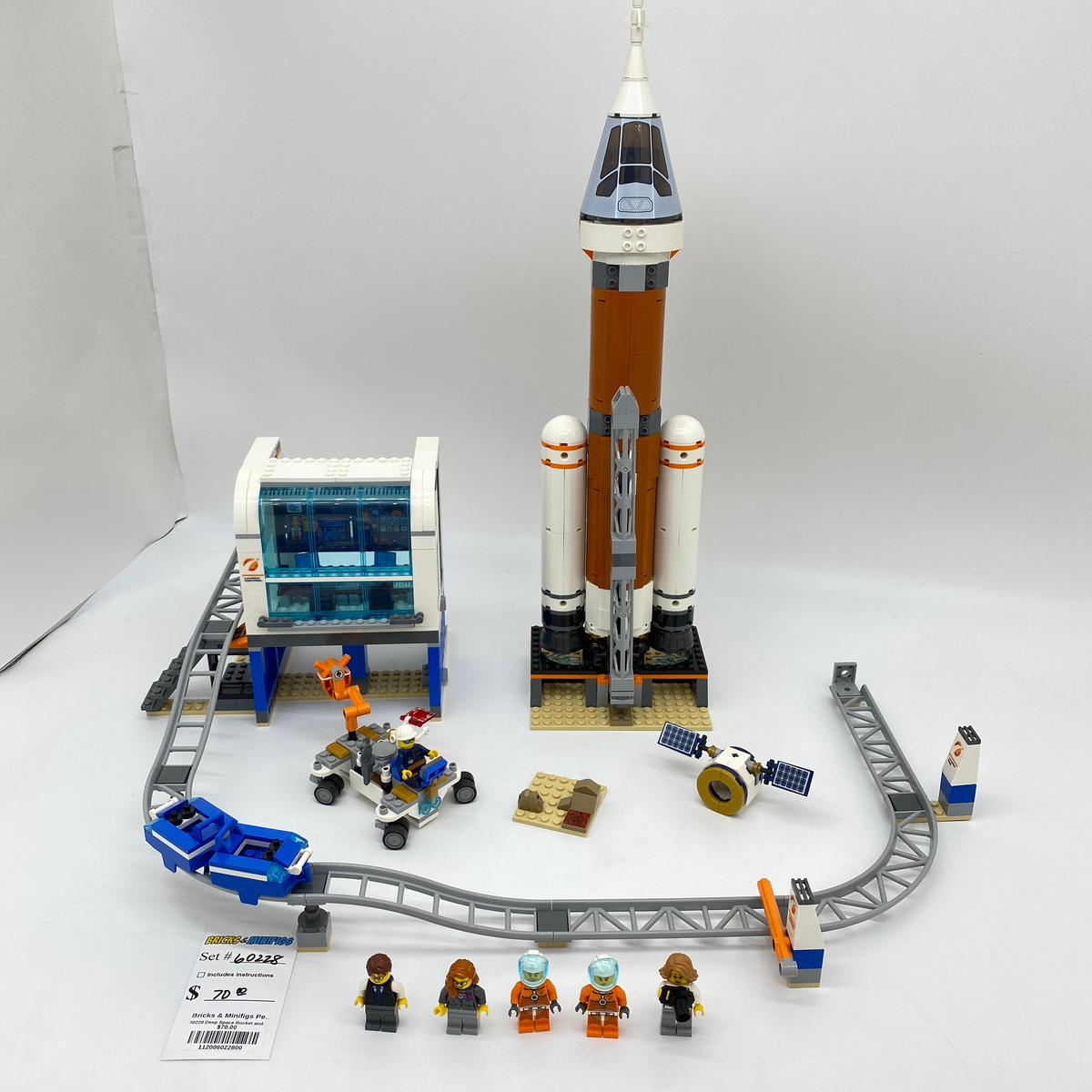 60228 Deep Space Rocket and Launch Control (U) product image 1, provided for visual reference and product detail review