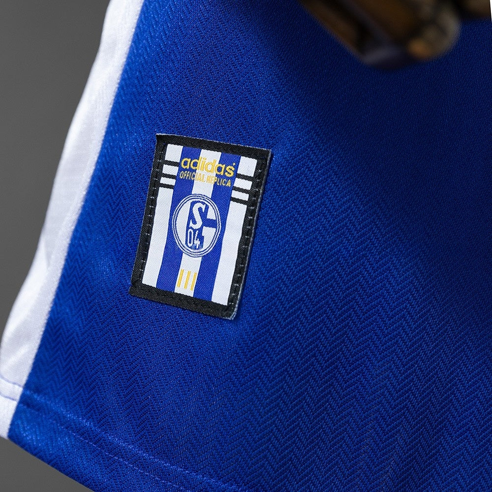 Schalke 04 Jersey 1998-00 Home Retro Football Kit product image 3
