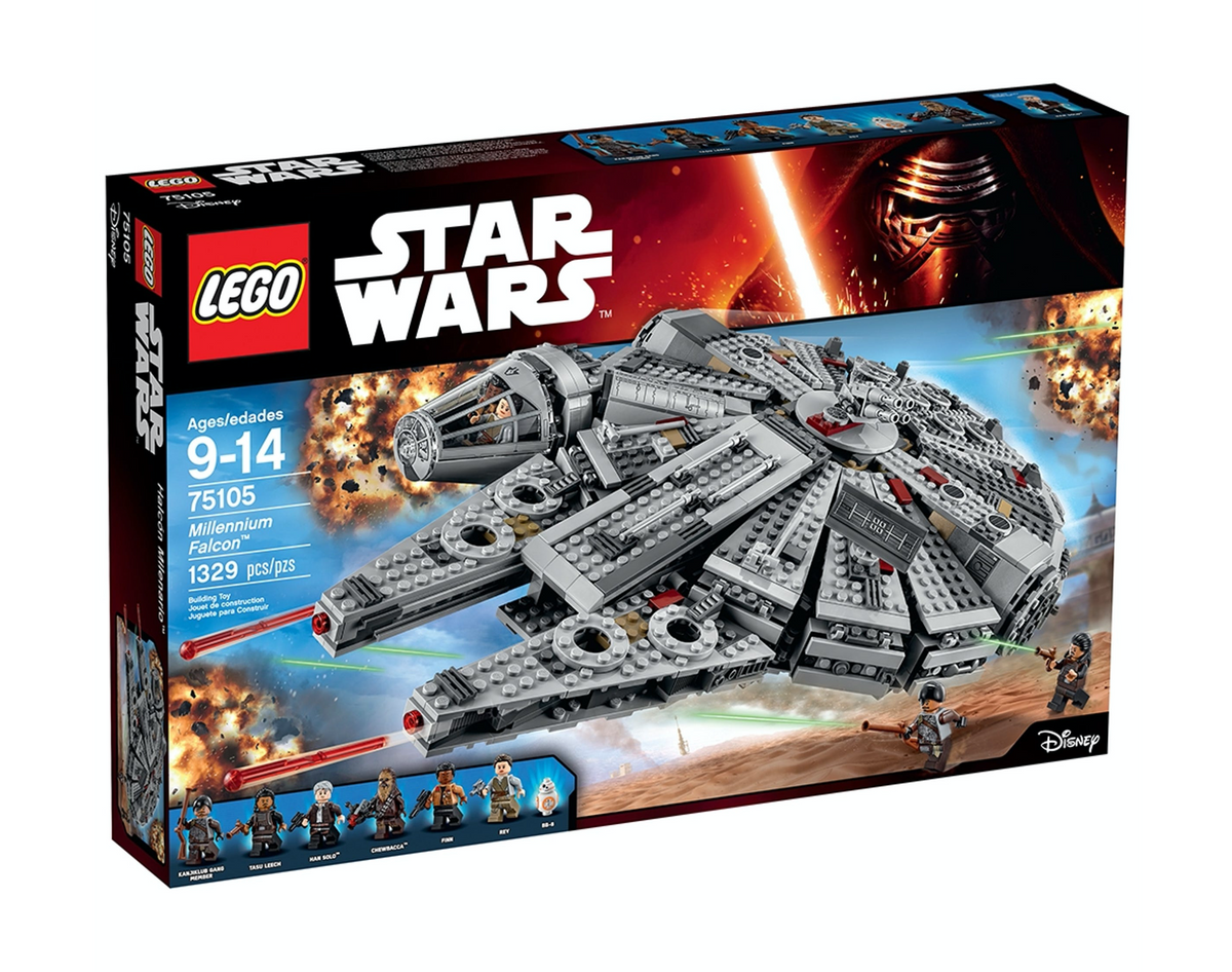 75105 Millennium Falcon product image 1, provided for visual reference and product detail review
