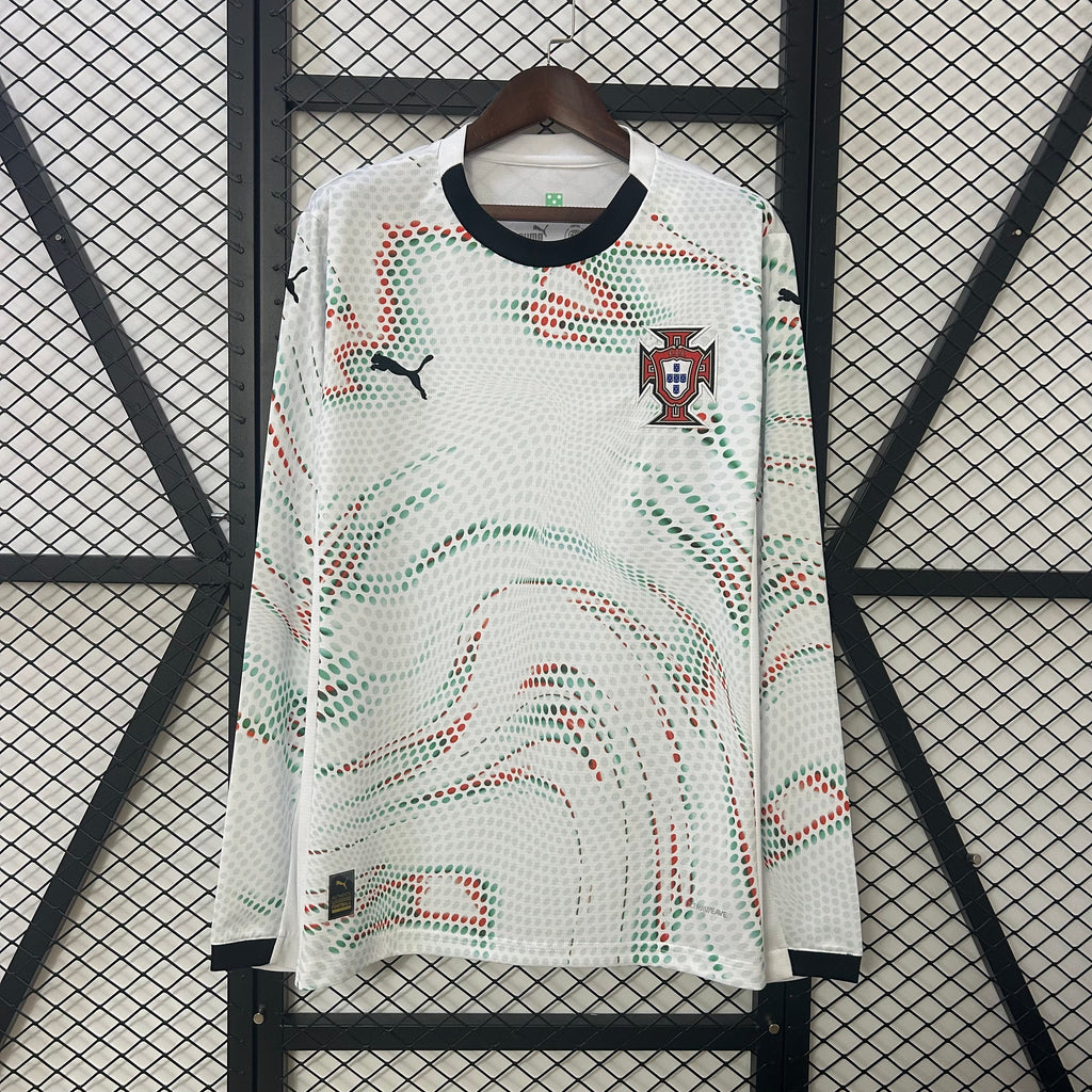 Portugal Jersey 25/26 Away Long Sleeves Ronaldo Football product image 1