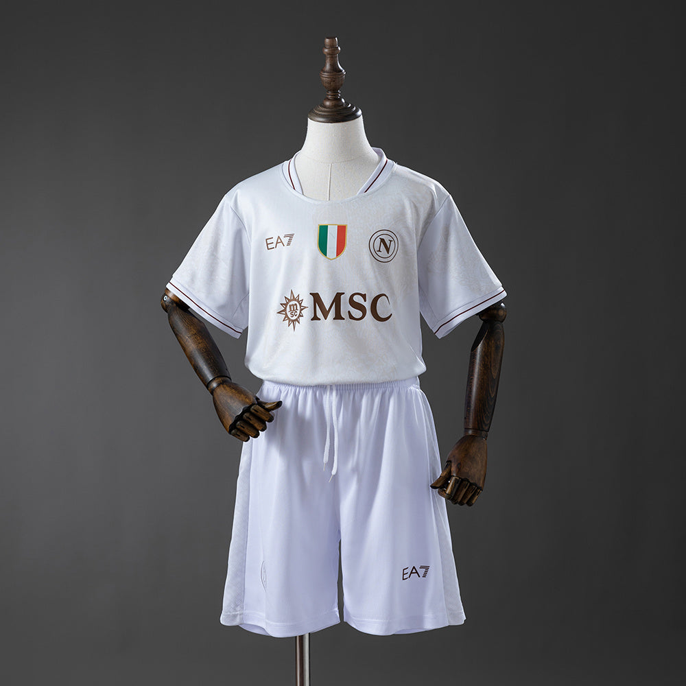 Kids SSC Napoli Away Jersey 2025/26 Football Kit Soccer product image 1