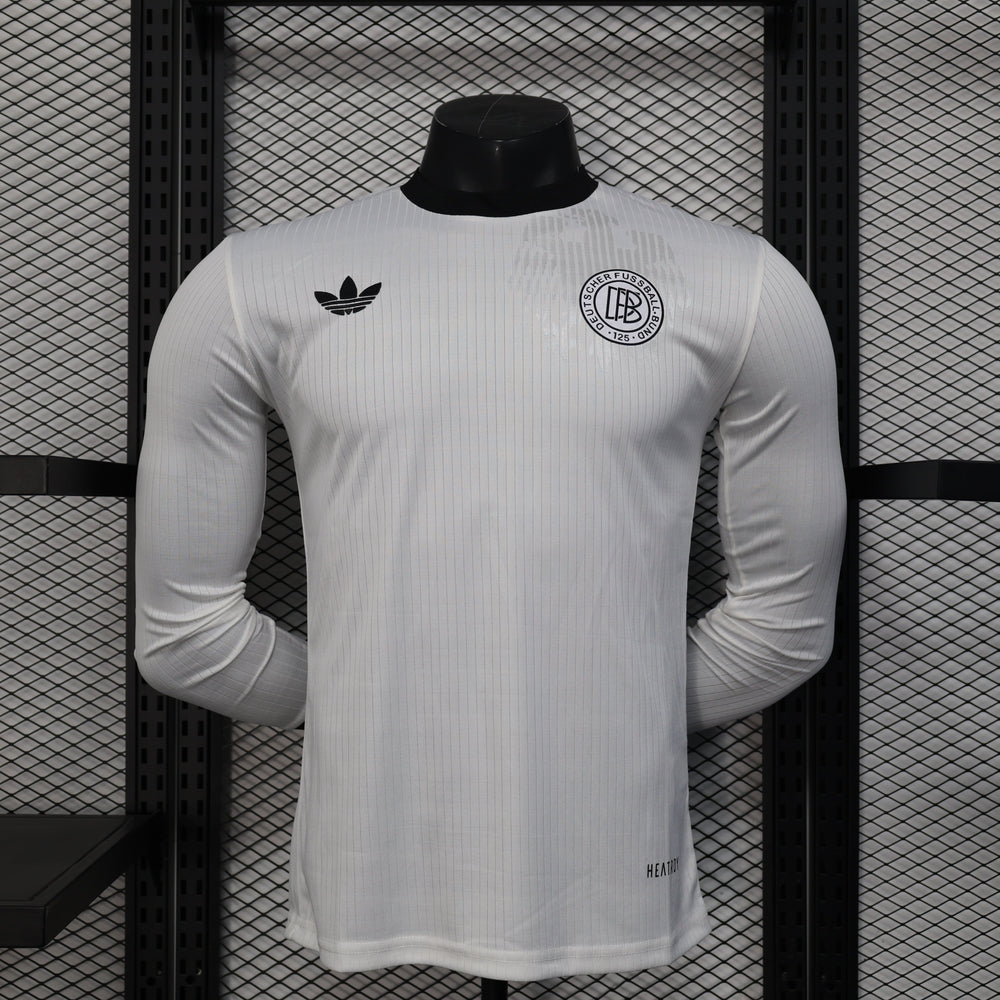 Long Sleeves Player Version Germany Jersey 25/26 White