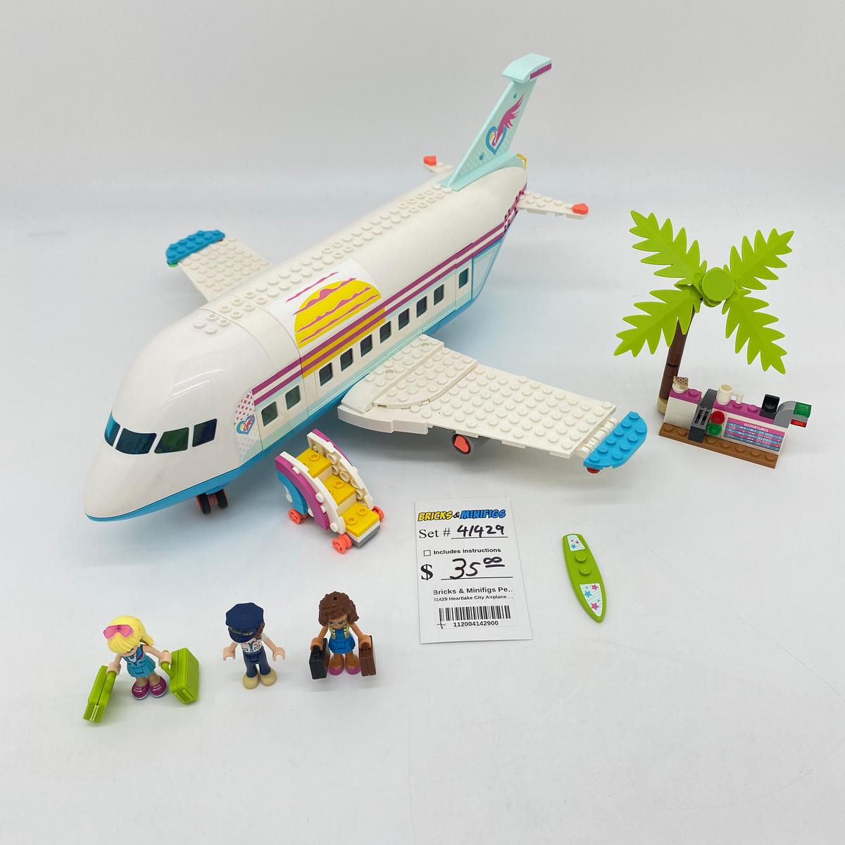 41429 Heartlake City Airplane (U) product image 1, provided for visual reference and product detail review