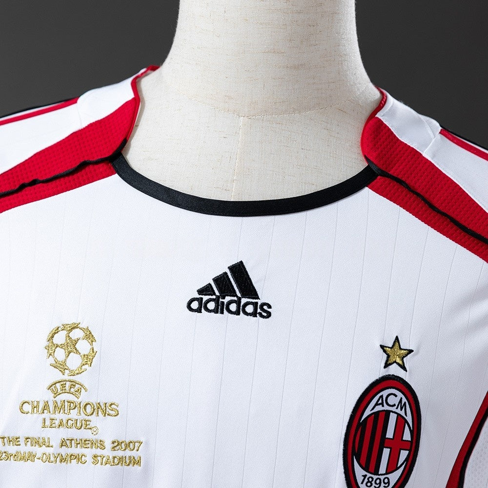 AC Milan Jersey 2006/07 Away Retro Football Kit Long Sleeves product image 8