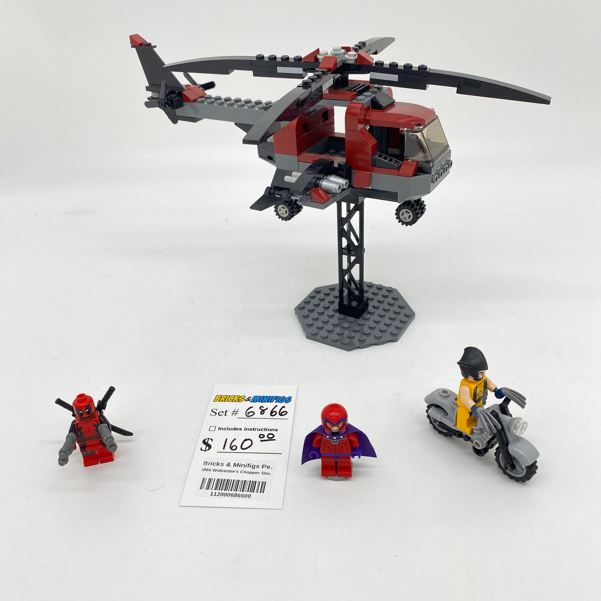 6866 Wolverine's Chopper Showdown (U) product image 1, provided for visual reference and product detail review