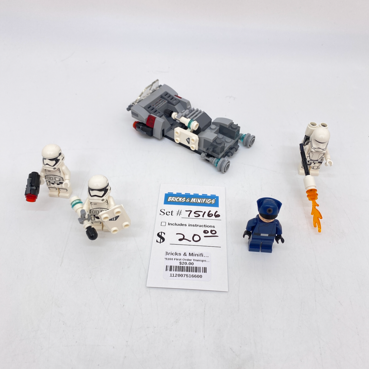 75166 First Order Transport Speeder Battle Pack (U) product image 1, provided for visual reference and product detail review