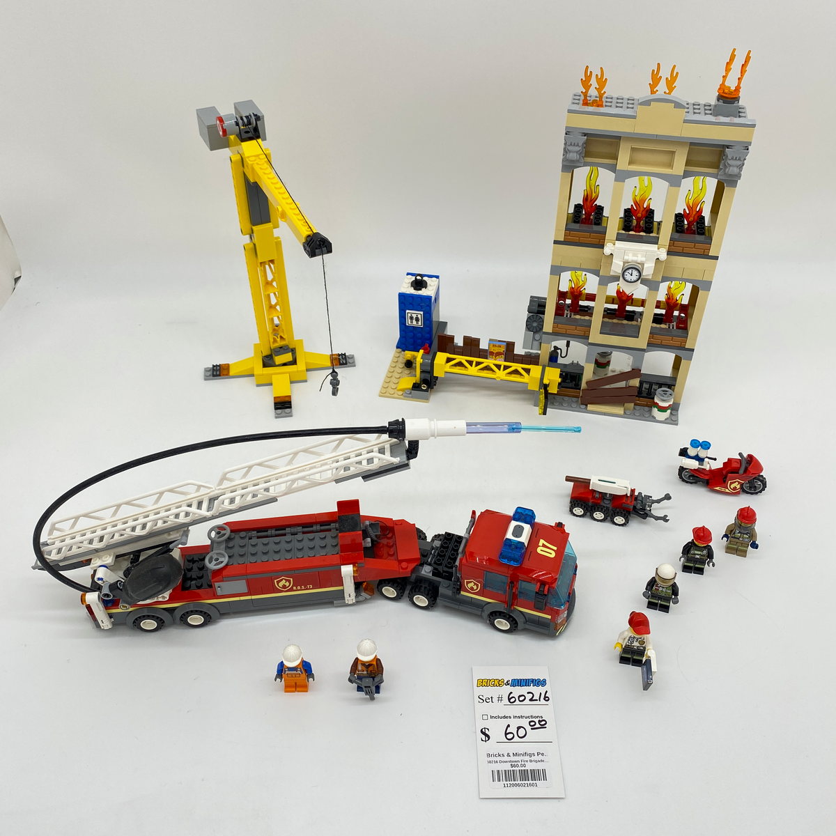 60216 Downtown Fire Brigade (U1) product image 1, provided for visual reference and product detail review