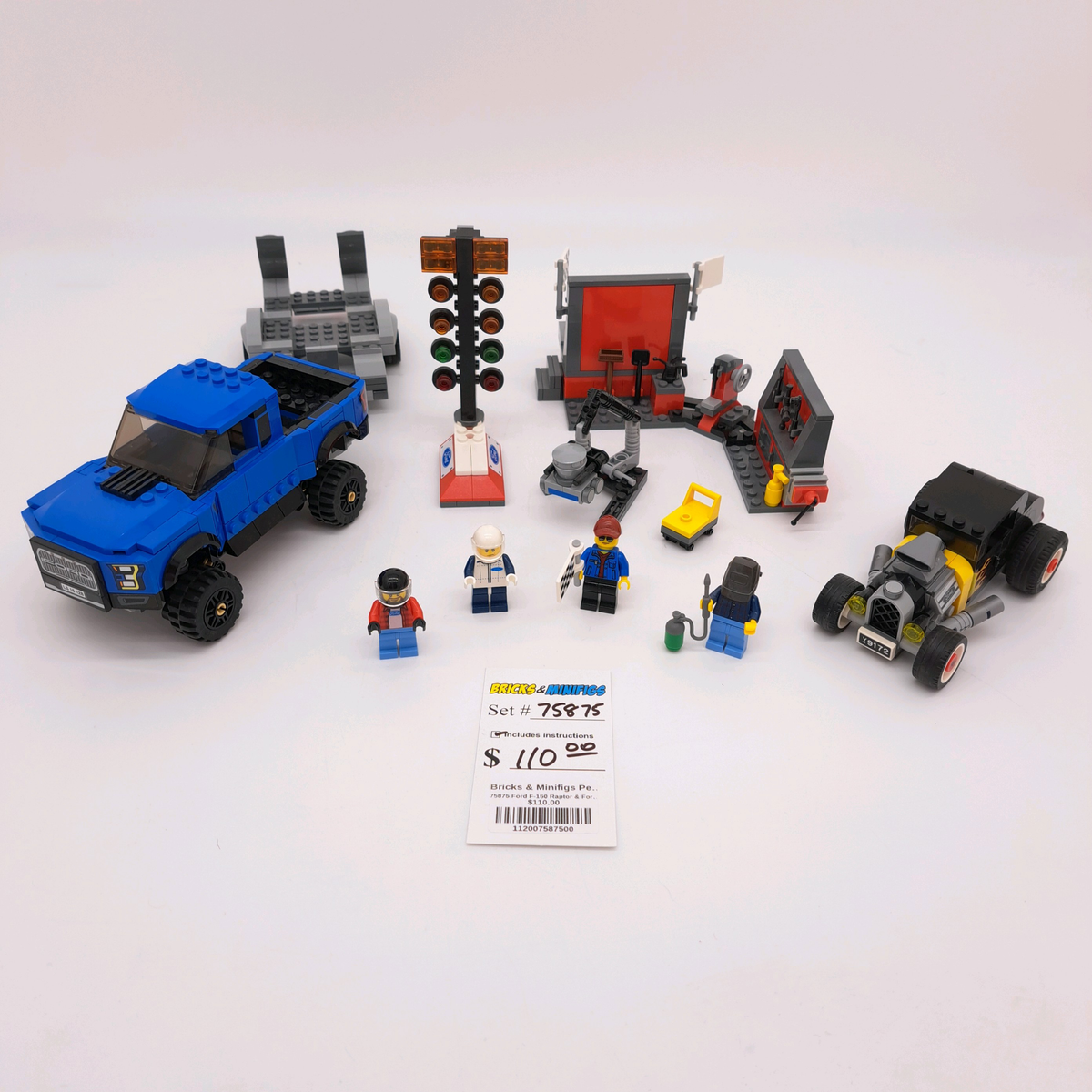 75875 Ford F-150 Raptor & Ford Model A Hot Rod (U) product image 1, provided for visual reference and product detail review